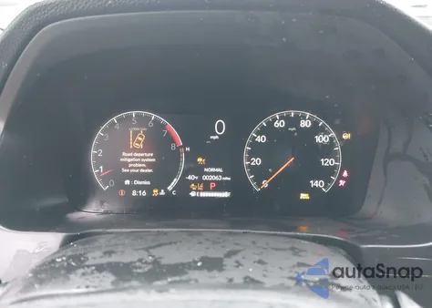 2025 Honda Ridgeline Black Edition z USA, uszkodzony, nr VIN 5FPYK3F83SB044954